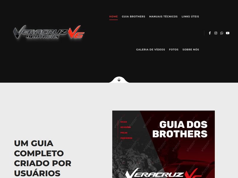 Prévia do site Veracruz Brothers V6